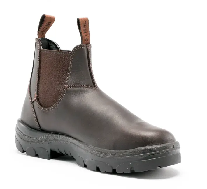 STEEL BLUE 312101 HOBART ELASTIC SIDED BOOT