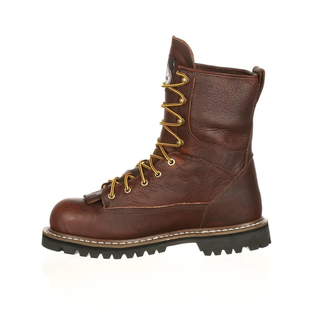 Steel Toe Waterproof Lace-To-Toe Work Boot
