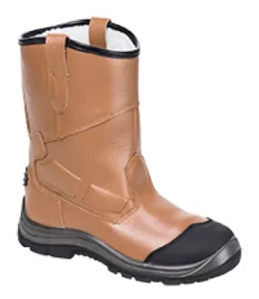 Steelite Pro Waterproof Rigger Safety Boot S3 Scuff Cap steel toe and midsole size 38 -48 - FT12