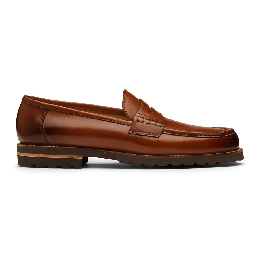 Tan Lightweight Classic Penny Moccasions