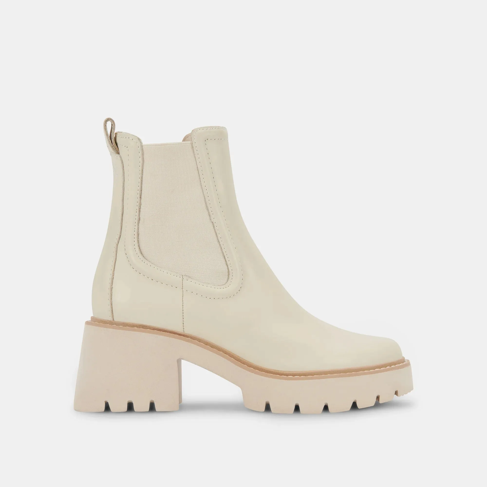 The Hawk H2O Booties by Dolce Vita - Ivory Leather *WATERPROOF