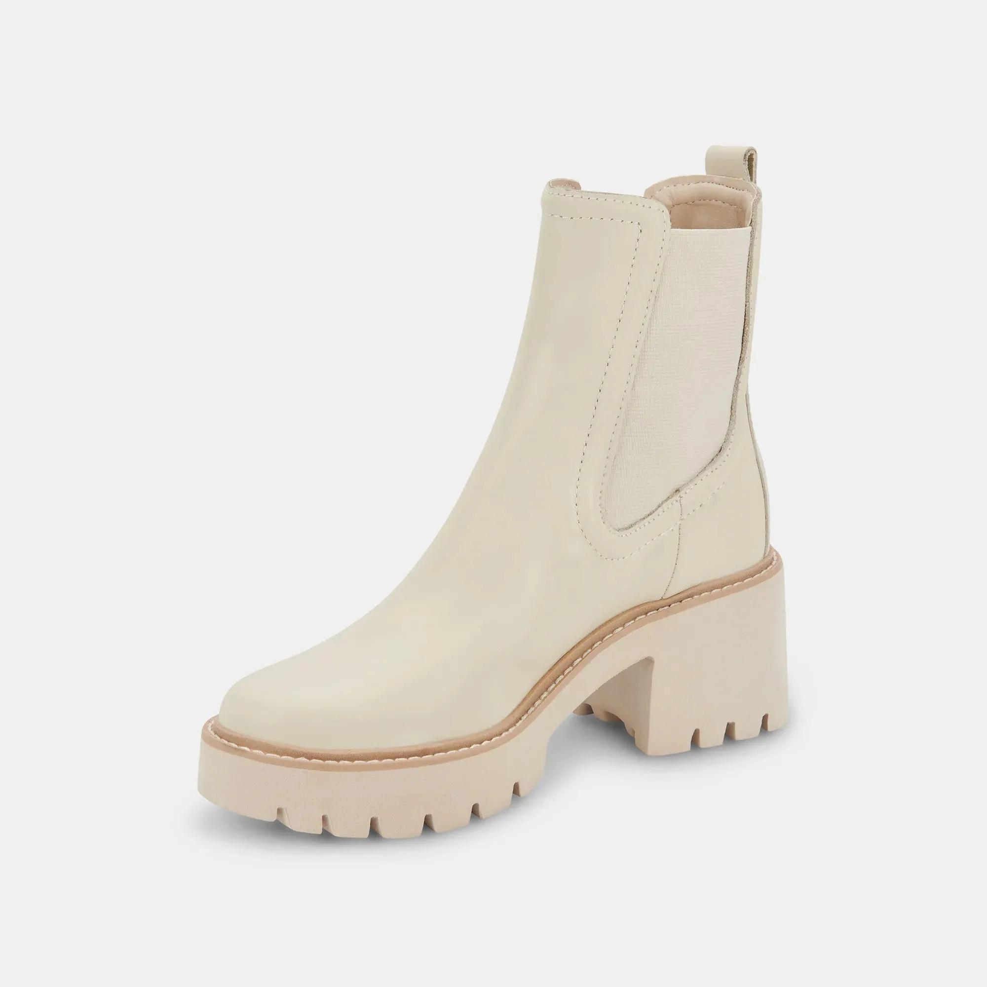 The Hawk H2O Booties by Dolce Vita - Ivory Leather *WATERPROOF