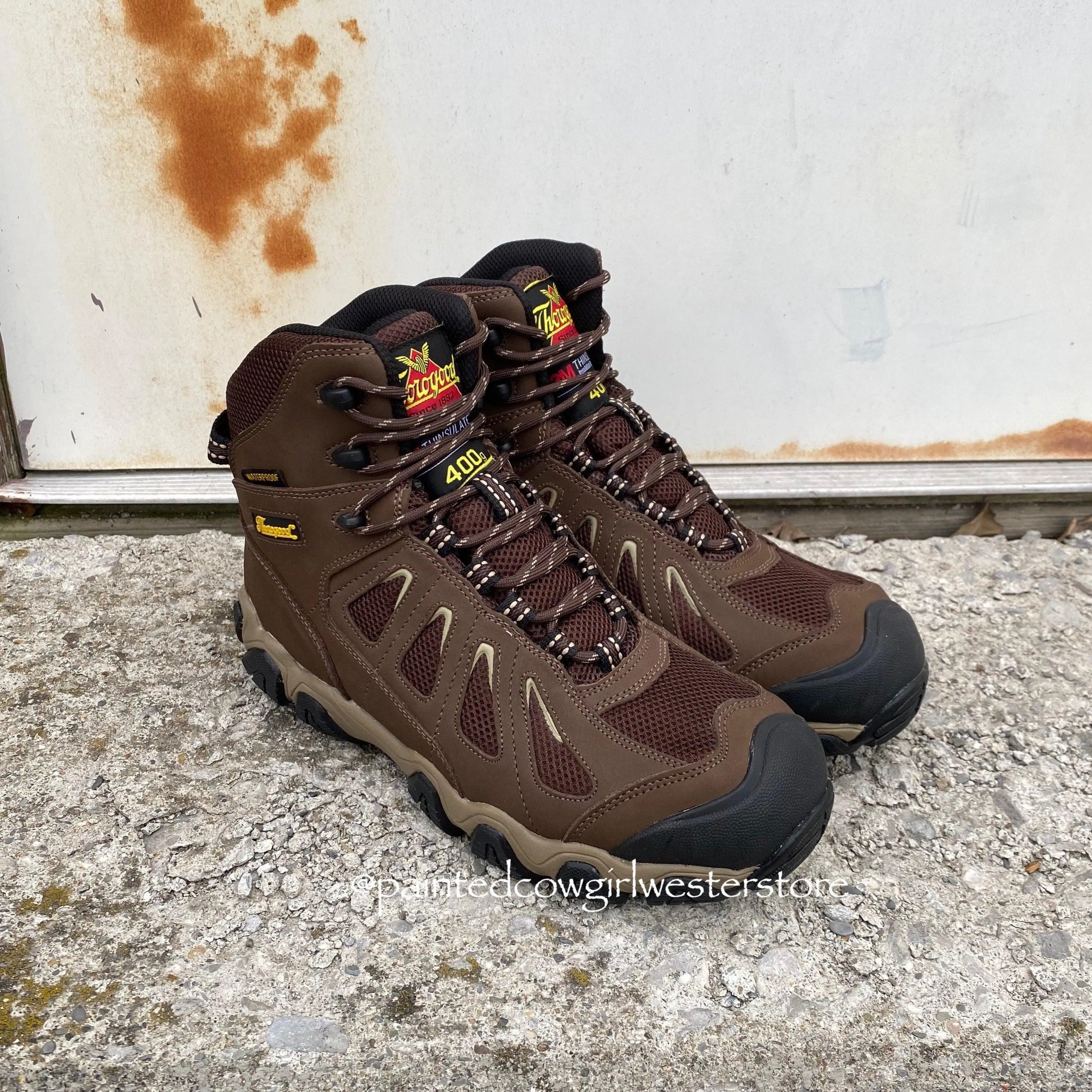 Thorogood Men's Crosstrex 6" Insulated Waterproof Hiker Work Shoe 864-4078