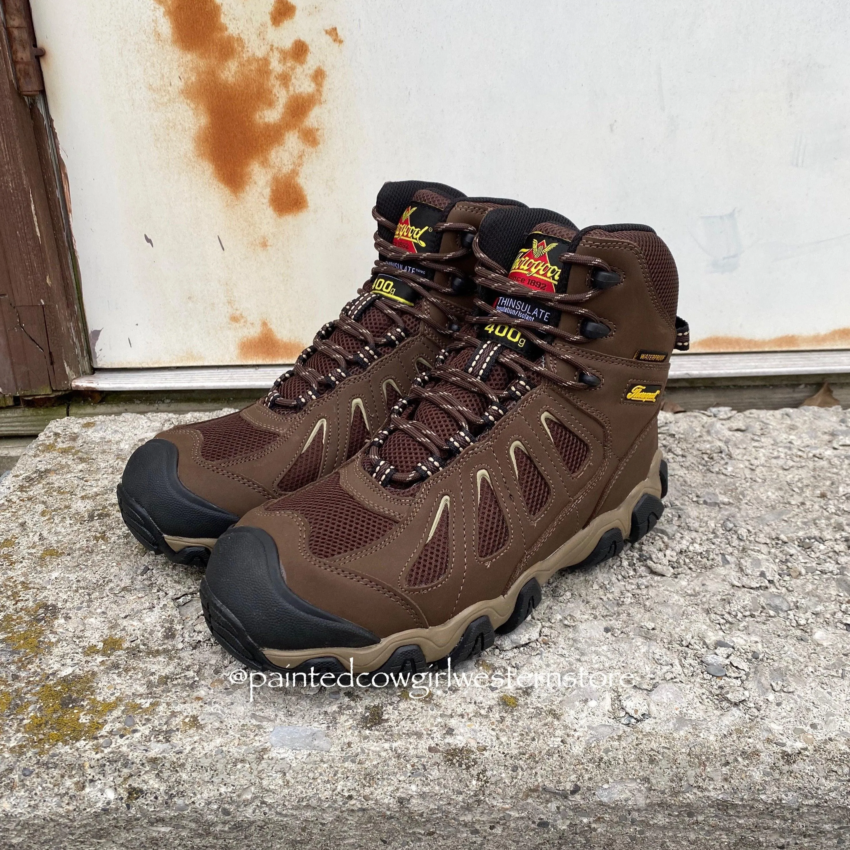 Thorogood Men's Crosstrex 6" Insulated Waterproof Hiker Work Shoe 864-4078