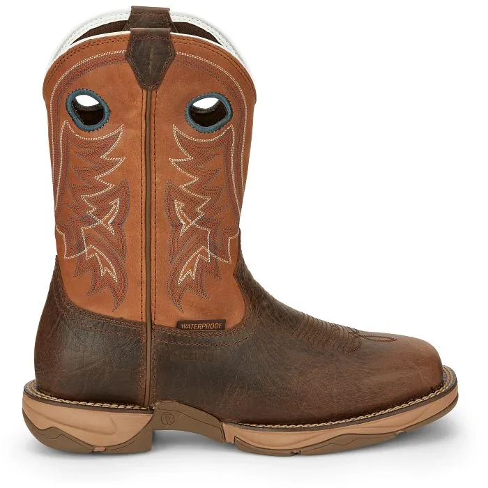 Tony Lama Lopez 11" Wide Steel Square Toe Waterproof Work Boot RR3363