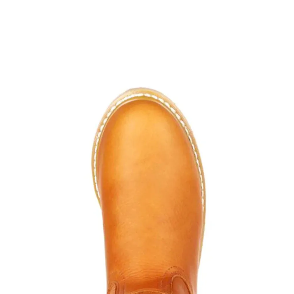 Wedge Steel Toe Yellow Work Boot