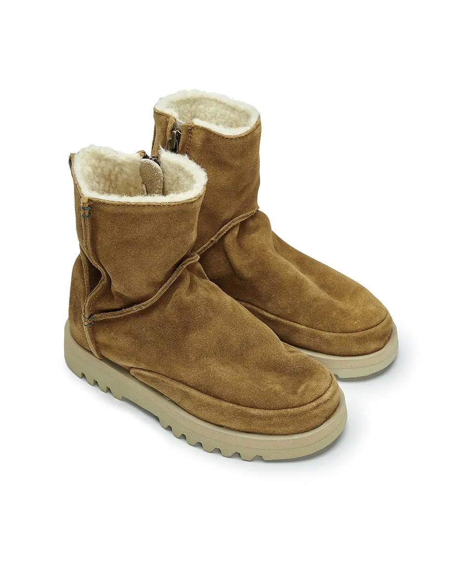 Women's Satorisan Nakasendo Suede-Wool Boot